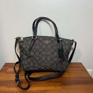 Coach Mollie Mini Signature Canvas Bag